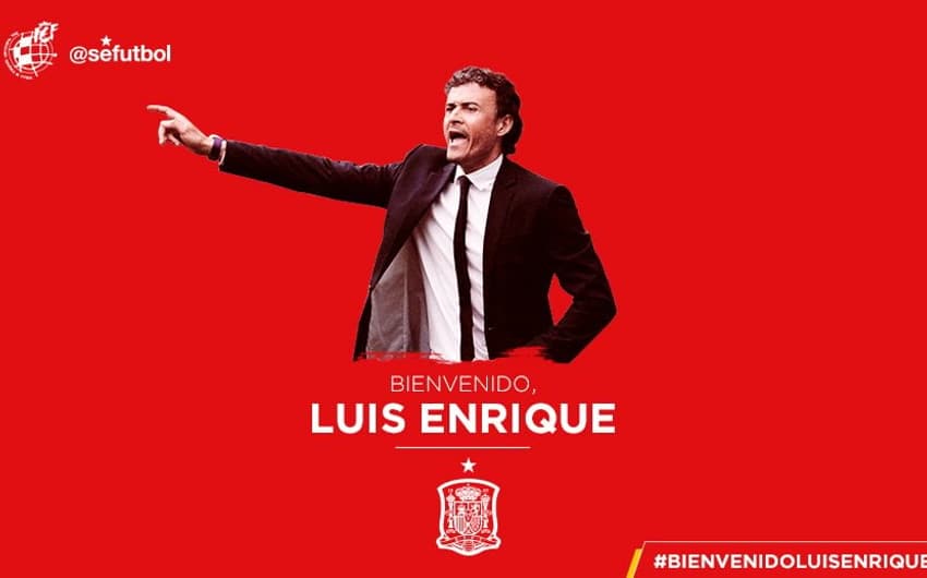 Luis Enrique é anunciado como técnico da Espanha