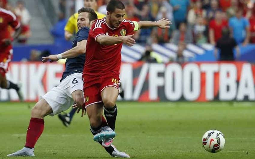 Amistoso - França x Bélgica - 2015 - Hazard