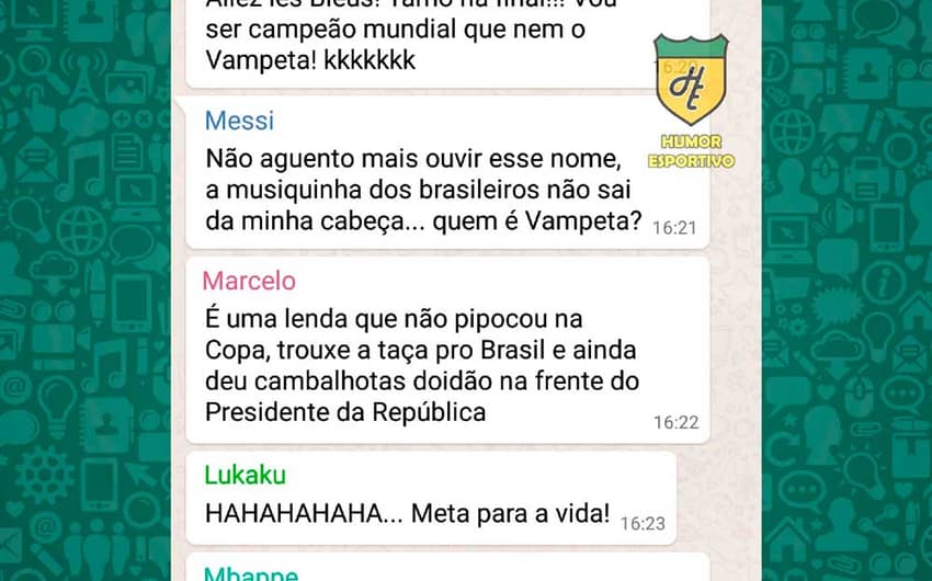WhatsApp da Zoeira - 3ª edição da Copa
