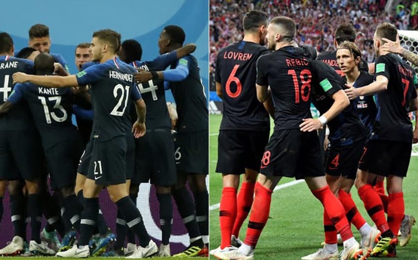 França e Croácia são as finalistas da Copa do Mundo de 2018; veja a campanha das seleções na galeria