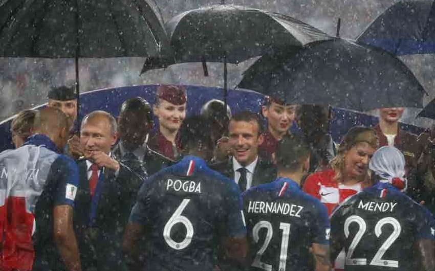 França x Croácia - Comemoração