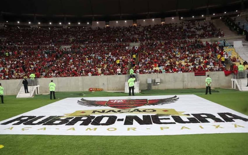 Flamengo dá sua cara ao Maracanã