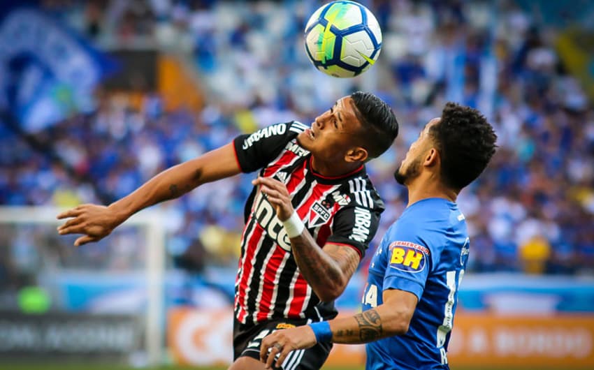 No primeiro turno, o São Paulo fez 2 a 0 no Cruzeiro no Mineirão