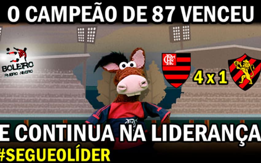 Os melhores memes de Flamengo 4 - 1 Sport