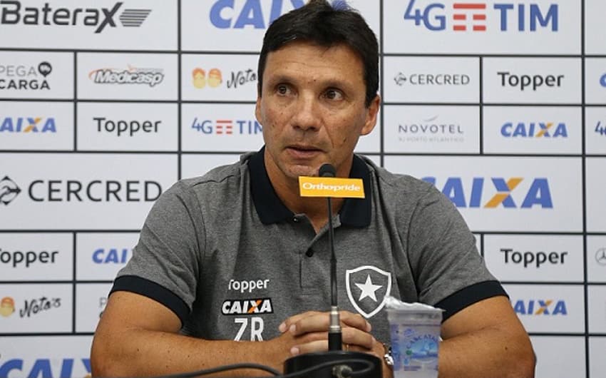 Zé Ricardo foi apresentado nesta segunda-feira como novo comandante do Botafogo