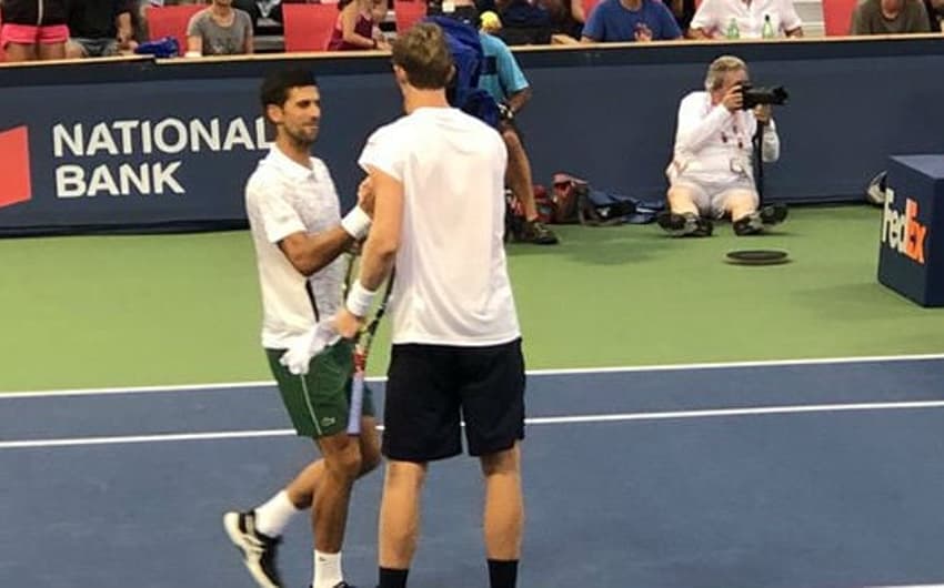 Novak Djokovic e Kevin Anderson