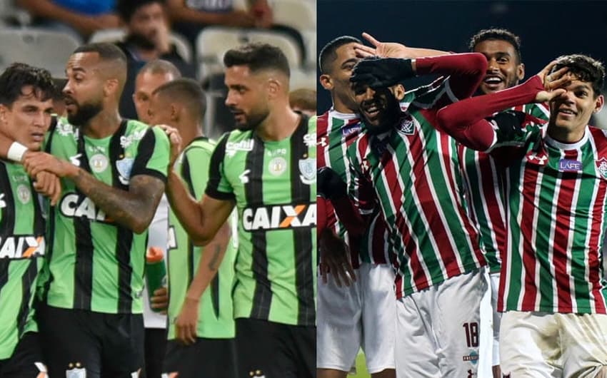 América-MG e Fluminense se enfrentam pelo Campeonato Brasileiro; confira as últimas partidas das equipes no torneio