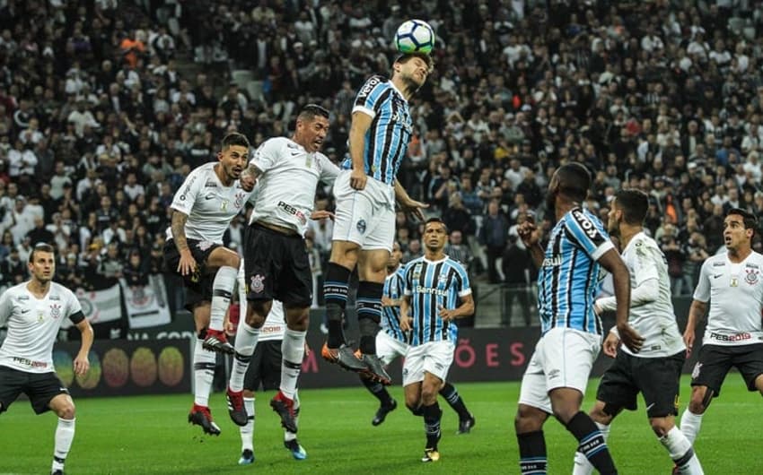Último duelo: Corinthians 0 x 1 Grêmio - 1º turno