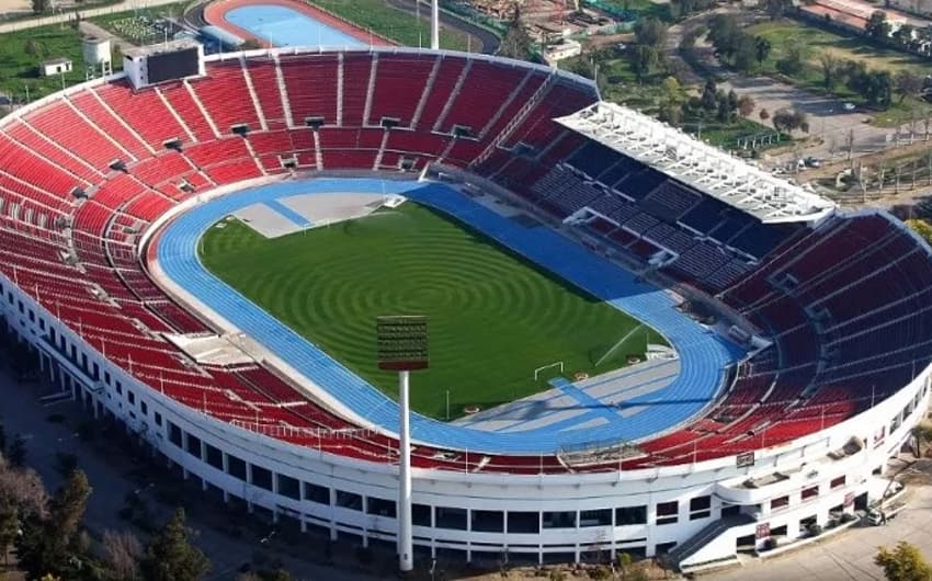 Estádio Nacional, em Santiago (CHL)