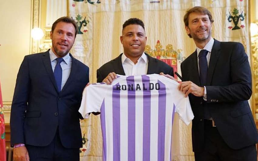 Ronaldo se tornou o dono do Valladolid e sua influência fora de campo foi importante para os jogadores