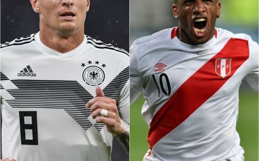 Montagem - Alemanha e Peru