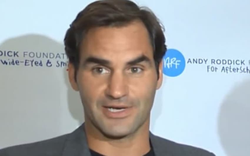 Federer na fundação Andy Roddick
