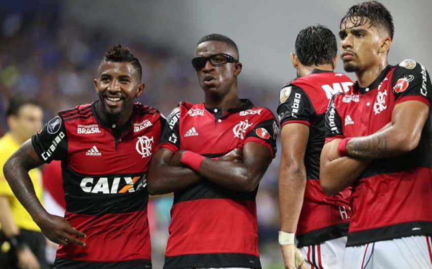 Copa Libertadores: Emelec 1x2 Flamengo - Guayaquil, no Equador