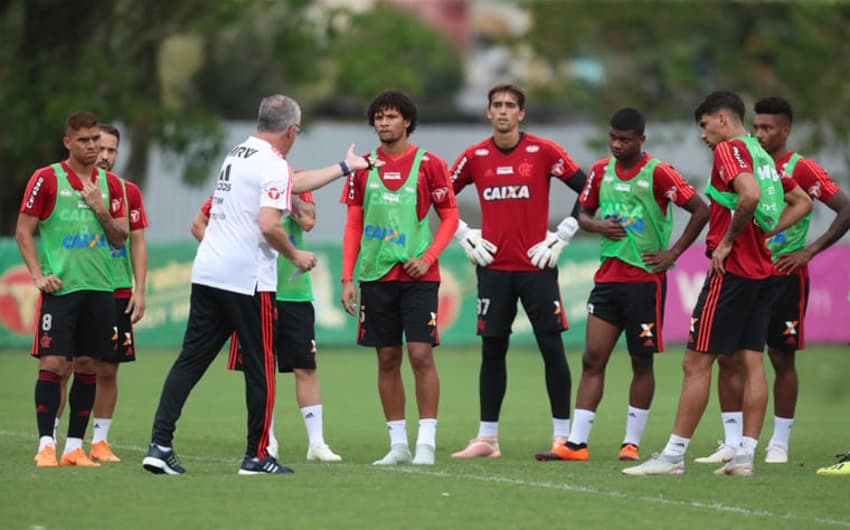 Dorival treino do Flamengo
