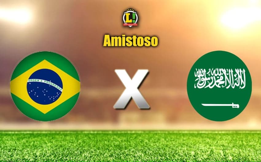 Apresentação AMISTOSO Brasil x Arábia Saudita