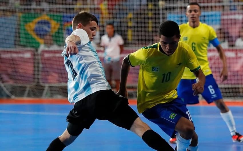 Argentina x Brasil - Futsal Jogos Olímpicos da Juventude