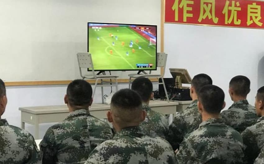 Jogadores chineses a serviço do governo