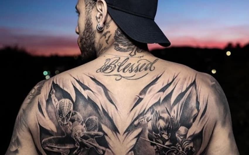tatuagem Neymar