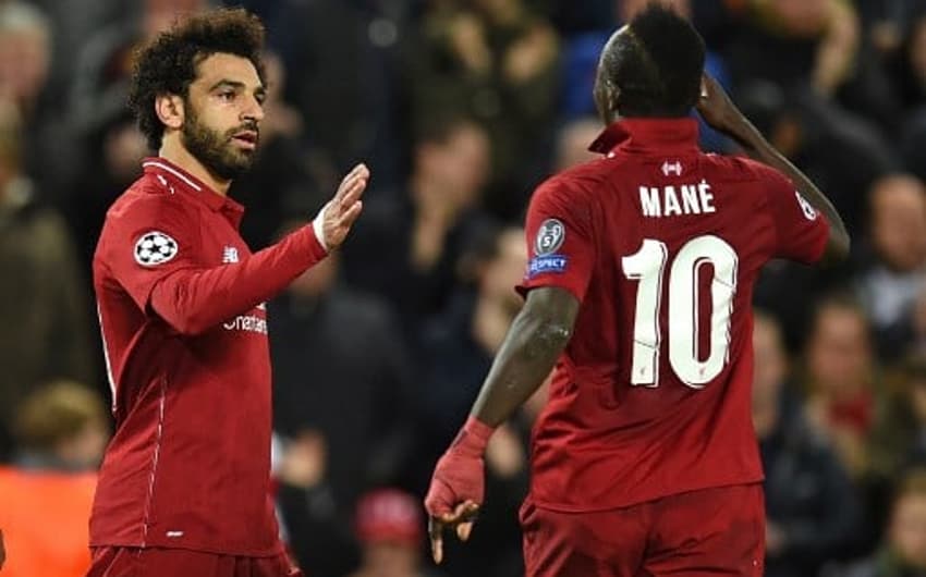 Salah e Mané - Liverpool x Estrela Vermelha
