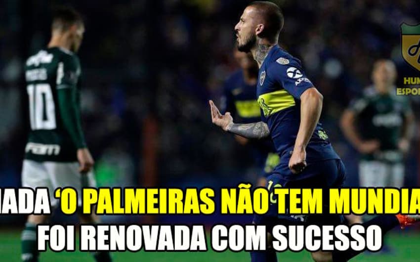 Palmeiras é eliminado pelo Boca Juniors e sofre com os memes