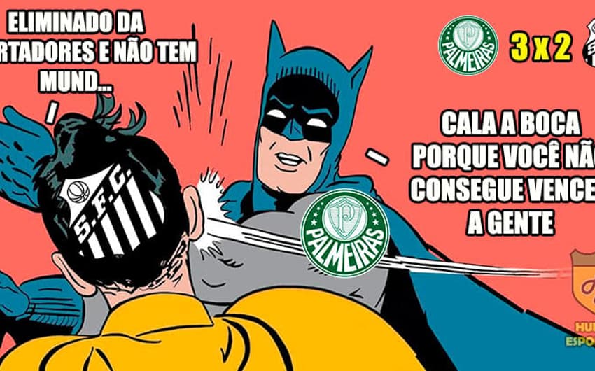 Memes: Palmeiras 3 x 2 Santos