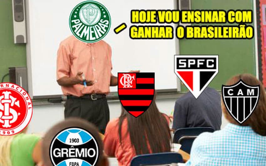O Palmeiras segue líder e cada vez mais próximo do título