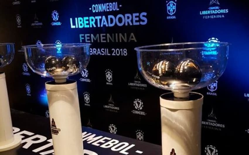 Sorteio de grupos da Libertadores feminina