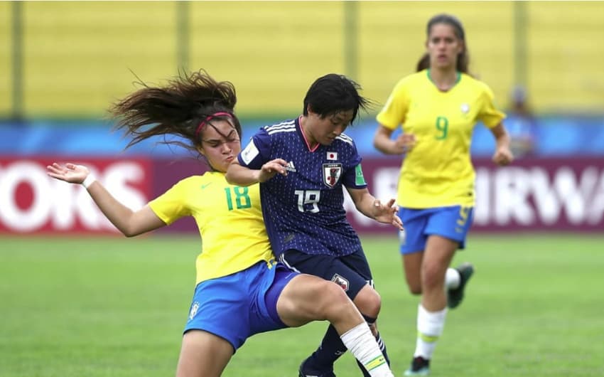 Brasil e Uruguai na Copa do Mundo Feminina Sub-17