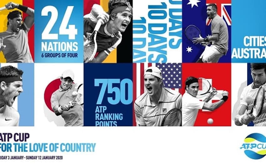 ATP Cup contará com 24 nações