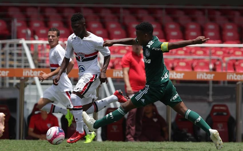 São Paulo x Palmeiras na final do Paulista sub-17 2018