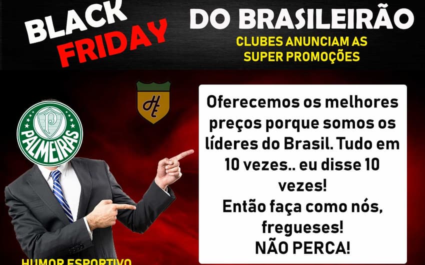 Black Friday dos clubes