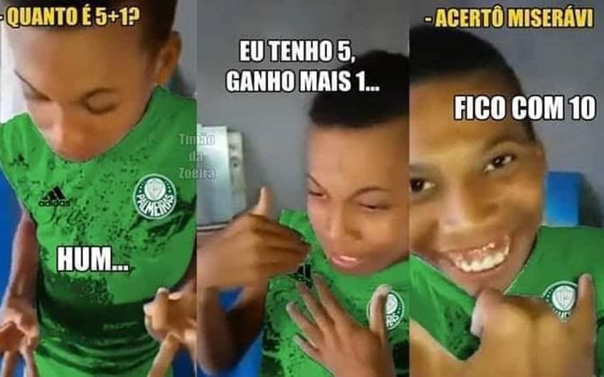 Memes de rivais ironizam conquista do Palmeiras