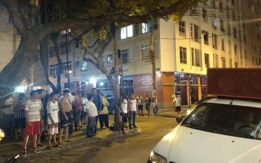 Fluminense - Protesto