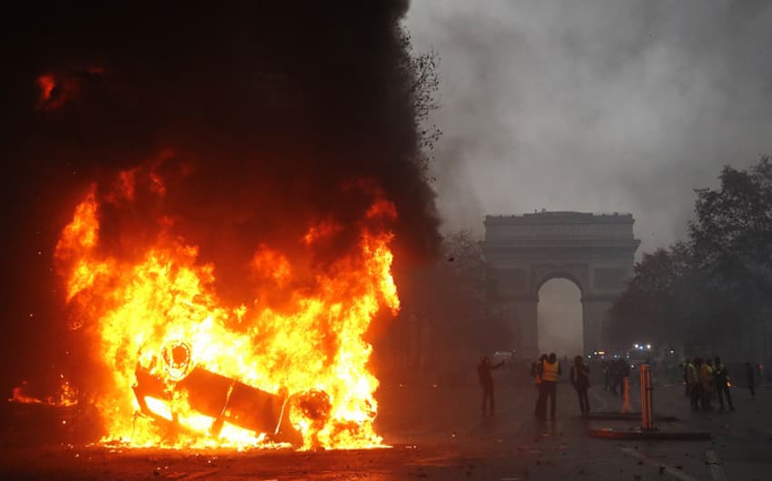 Protestos em Paris