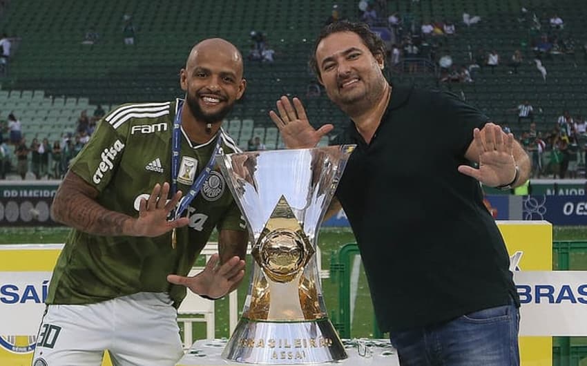 Felipe Melo agradece ao diretor de futebol Alexandre Mattos pelo apoio em seu pior momento, no ano passado