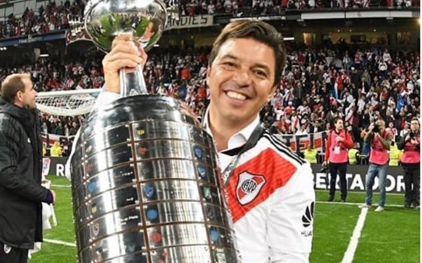 Marcelo Gallardo deixou o futuro em aberto no River Plate