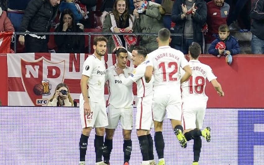 Gol de Ben Yedder - Sevilla x Krasnodar