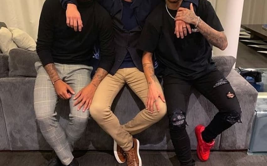 Neymar, Ganso e André