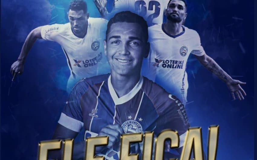 Gilberto renova contrato com o Bahia