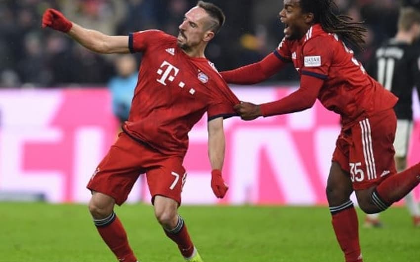 Ribéry e Renato Sanches - Bayern de Munique x RB Leipzig