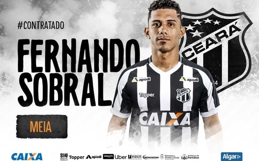 Ceará confirma a contratação de Fernando Sobral