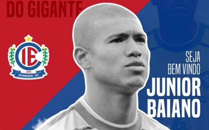 Júnior Baiano é anunciado novo técnico do Itumbiara