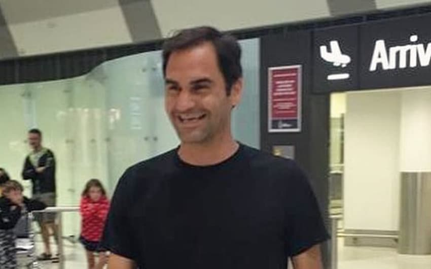 Federer desembarca em Perth para a Copa Hopman 2019