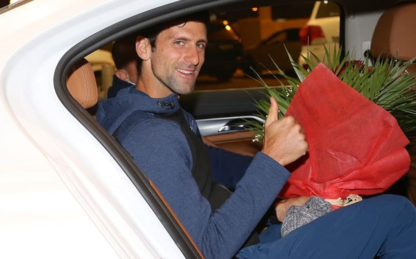 Djokovic desembarcou em Doha