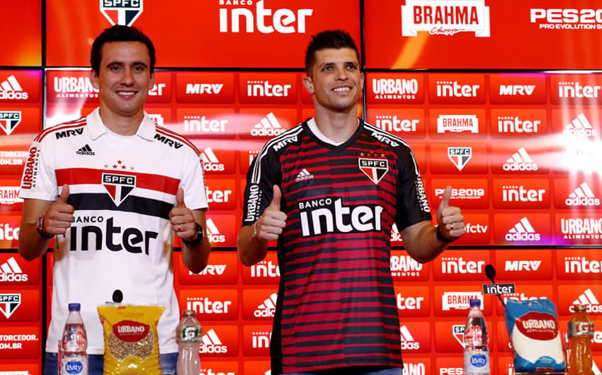 SAO PAULO FC : APRESENTACAO - PABLO E TIAGO VOLPI