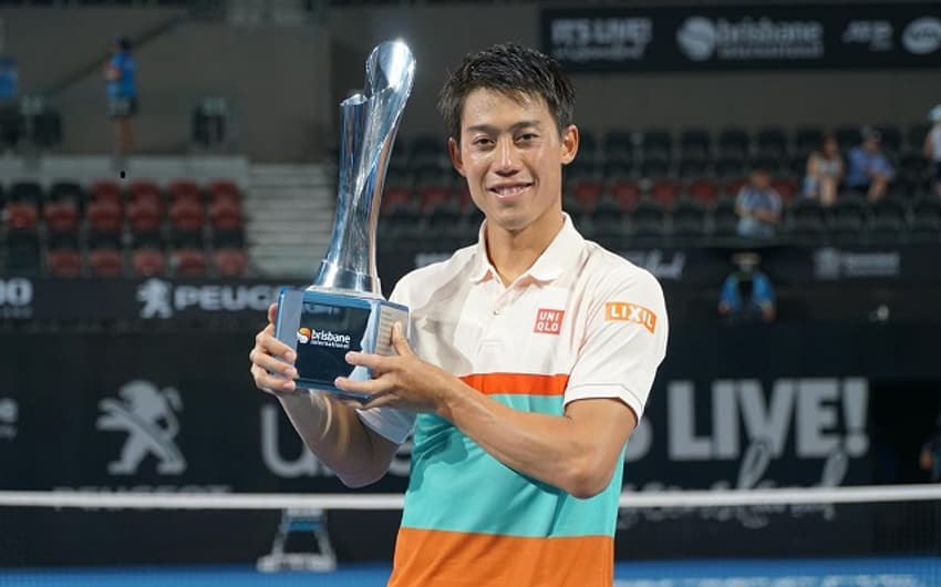 Nishikori é campeão em Brisbane 2019