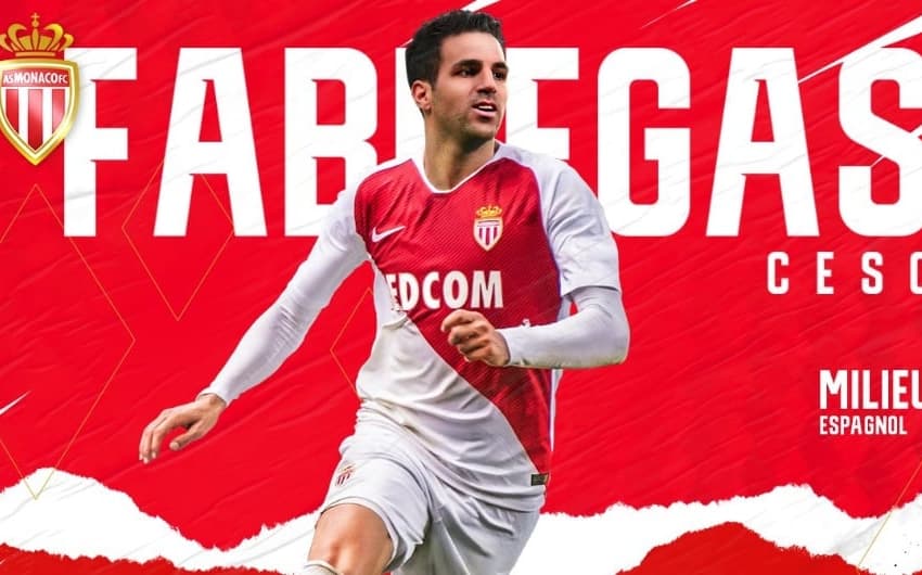 Fàbregas é anunciado pelo Monaco
