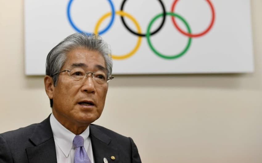 Tsunekazu Takeda, presidente do comitê organizador Tóquio-2020, indiciado pelo Ministério Público da França por autorizar compra de votos para os Jogos do Japão (Crédito: AFP)