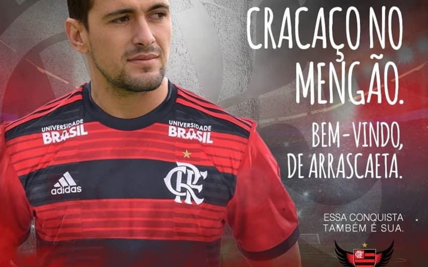 Arrascaeta é o novo reforço do Flamengo