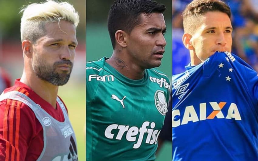 Diego, Dudu e Thiago Neves são importantes atletas de seus clubes e acertaram a renovação de contrato recentemente. Veja as principais extensões de vínculo feitas em 2019.